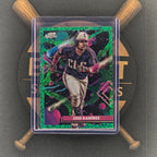 2025 Topps Cosmic Chrome Jose Ramirez Green Space Dust | The Break Room Cards™-1