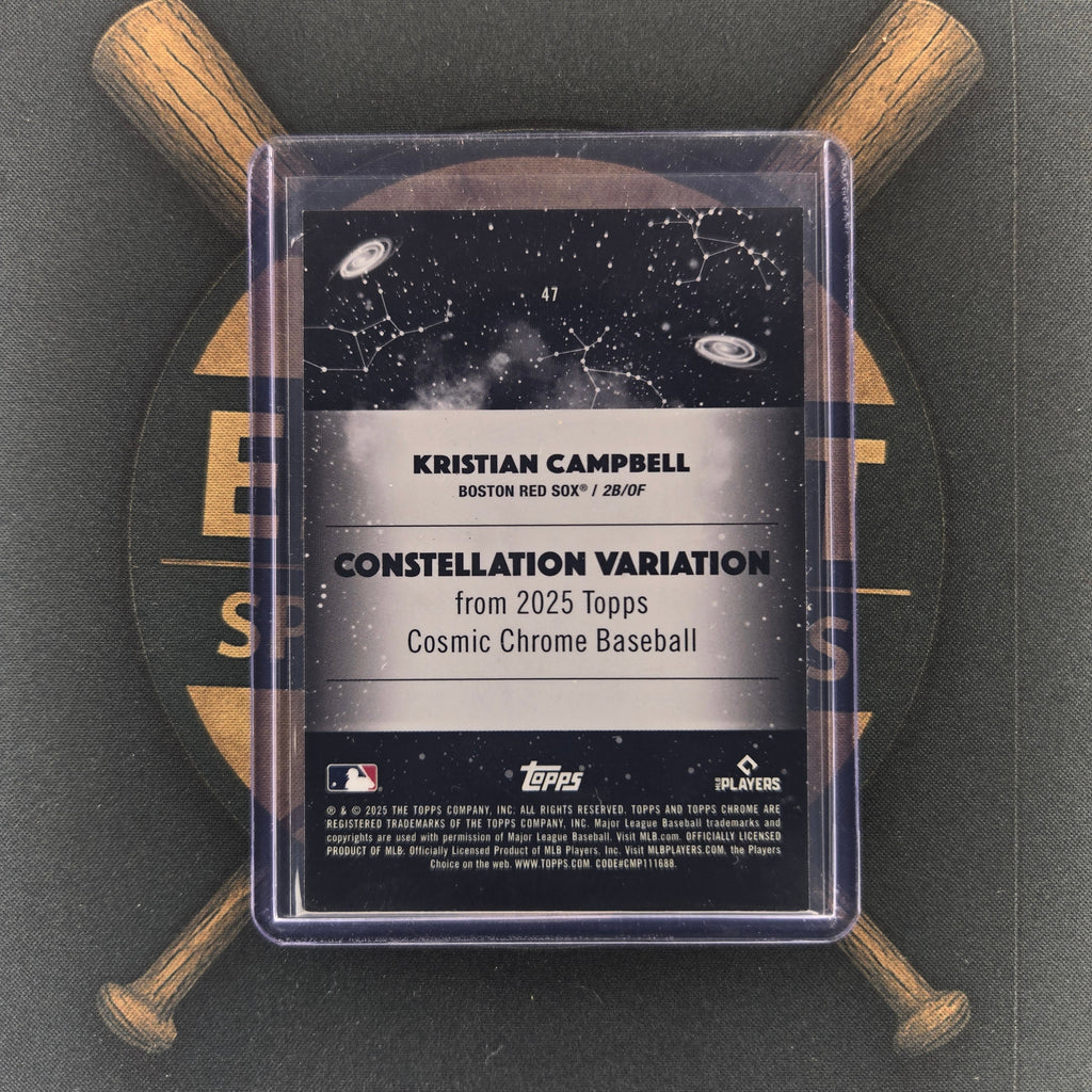 2025 Topps Cosmic Chrome Kristian Campbell Constellation | The Break Room Cards™-2