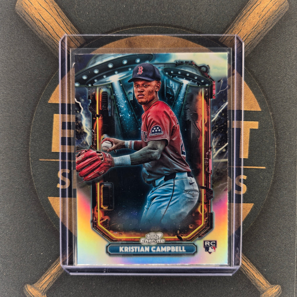 2025 Topps Cosmic Chrome Kristian Campbell Ultraviolet Beam | The Break Room Cards™-1