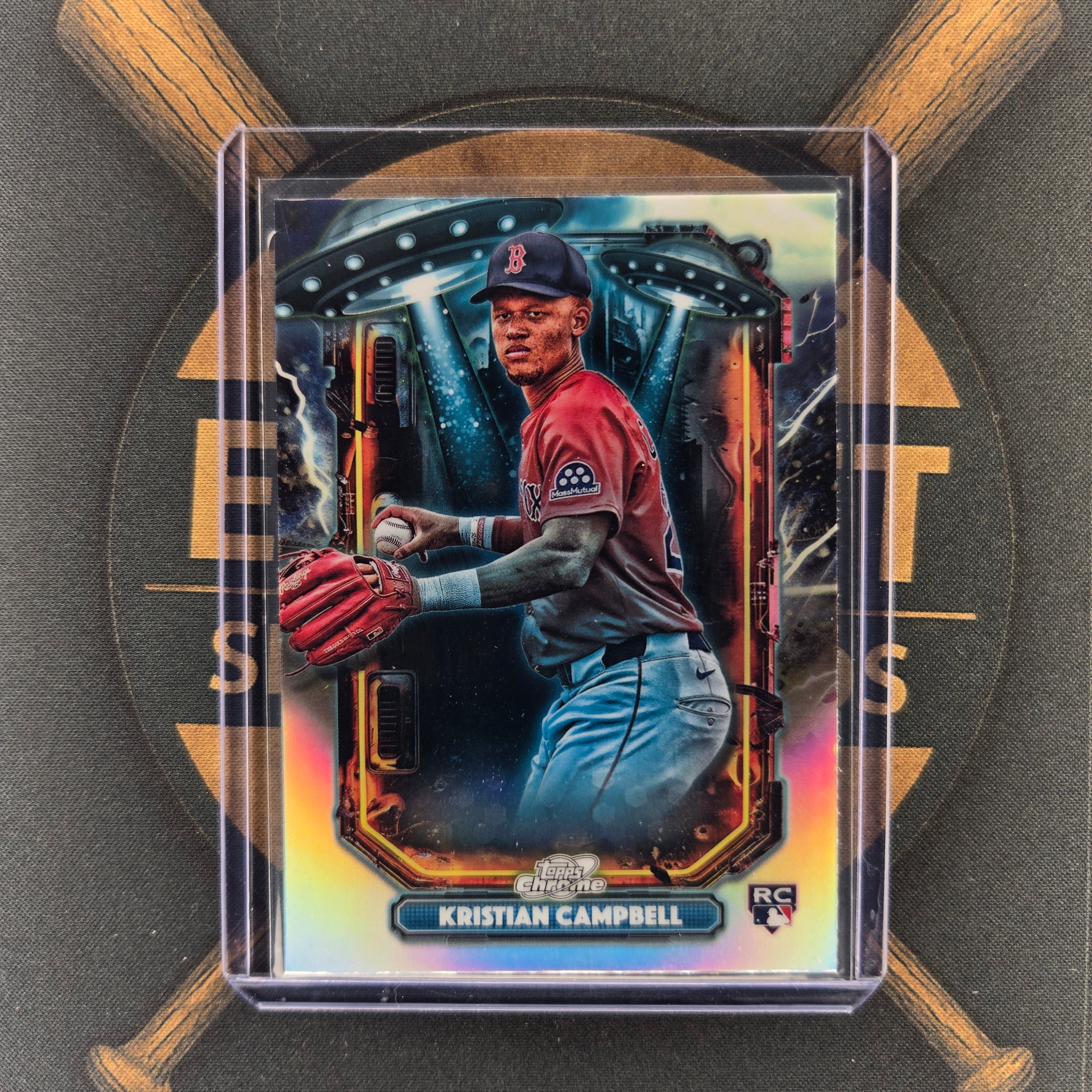 2025 Topps Cosmic Chrome Kristian Campbell Ultraviolet Beam | The Break Room Cards™-1
