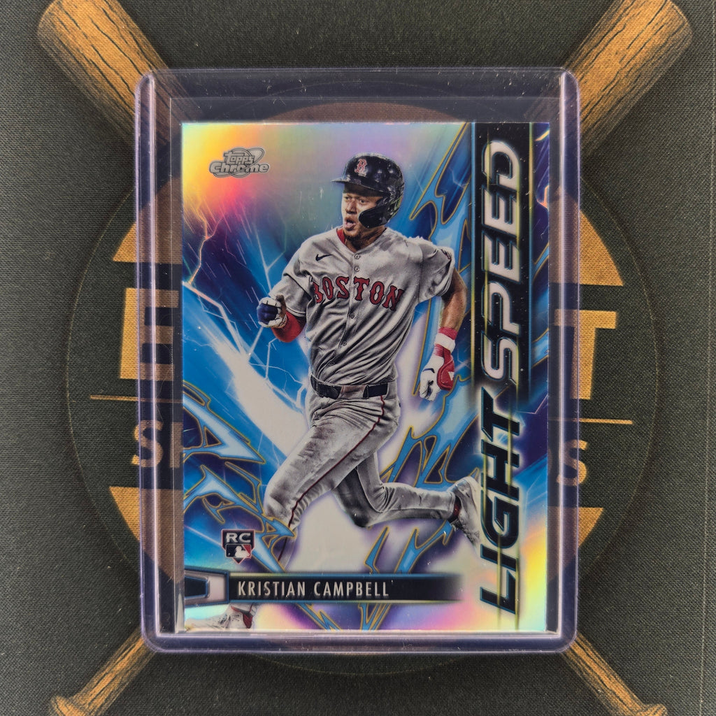 2025 Topps Cosmic Chrome Kristian Campbell Ultraviolet Beam | The Break Room Cards™-1