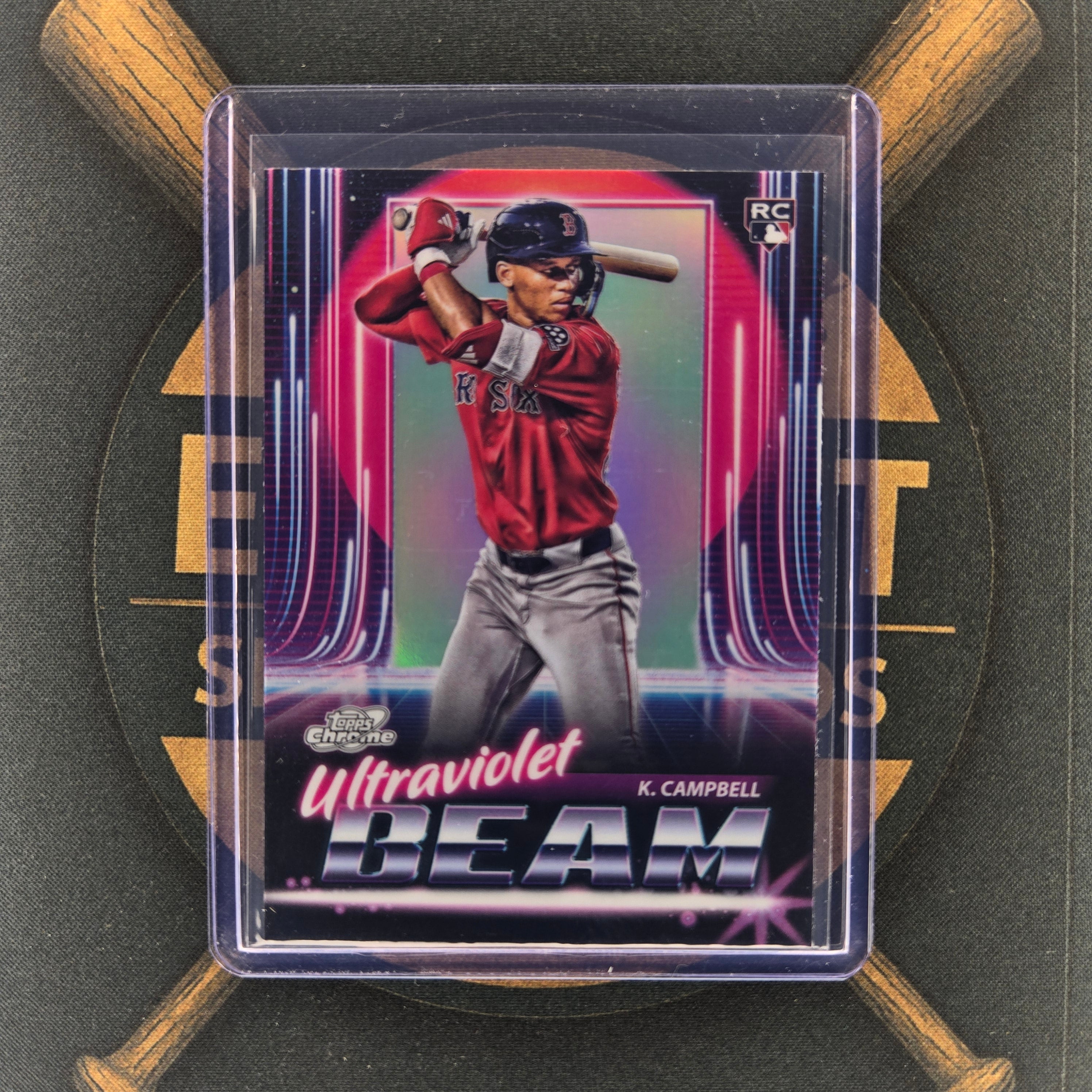 2025 Topps Cosmic Chrome Kristian Campbell Ultraviolet Beam | The Break Room Cards™-1
