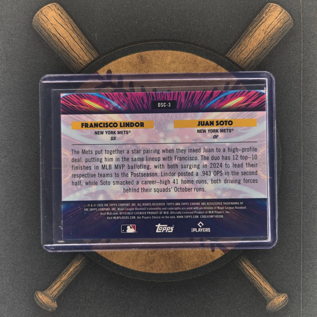 2025 Topps Cosmic Chrome Lindor/Soto Star Clusters | The Break Room Cards™-2