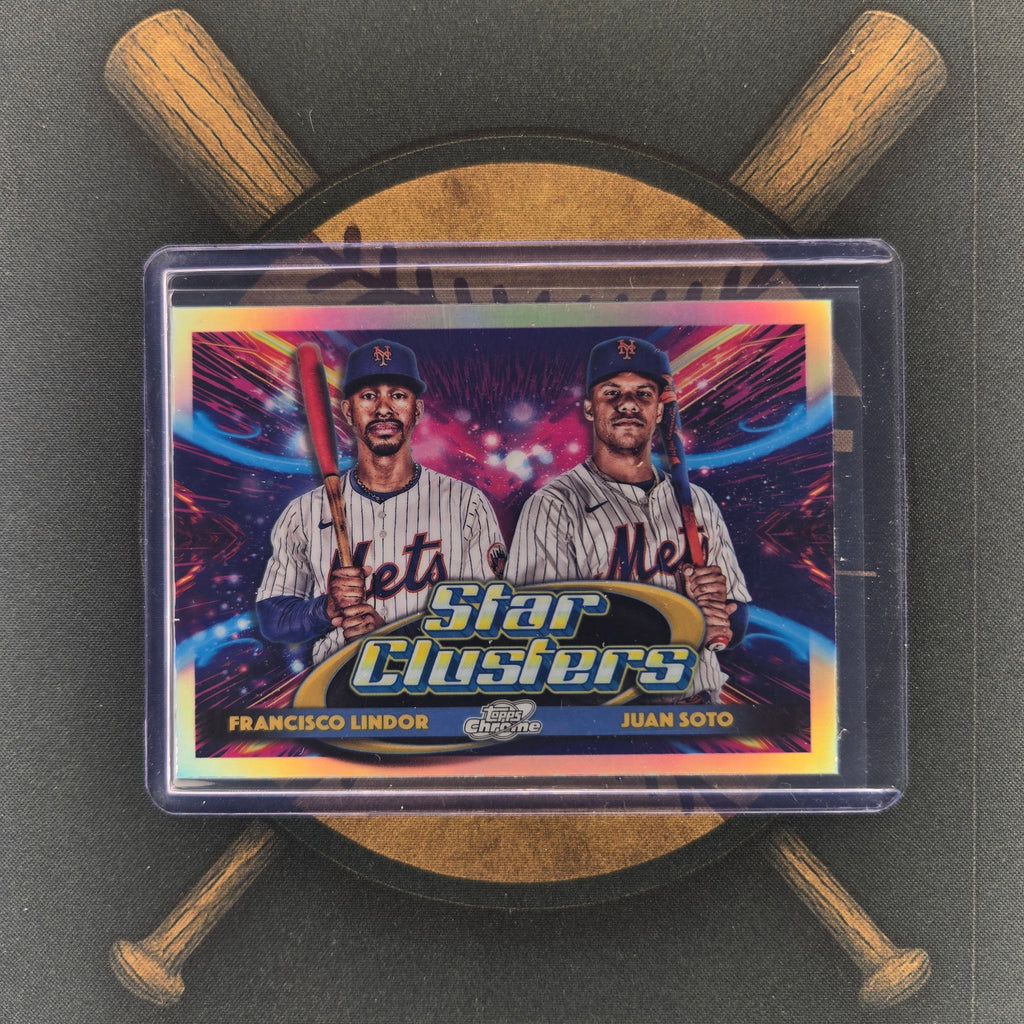 2025 Topps Cosmic Chrome Lindor/Soto Star Clusters | The Break Room Cards™-1