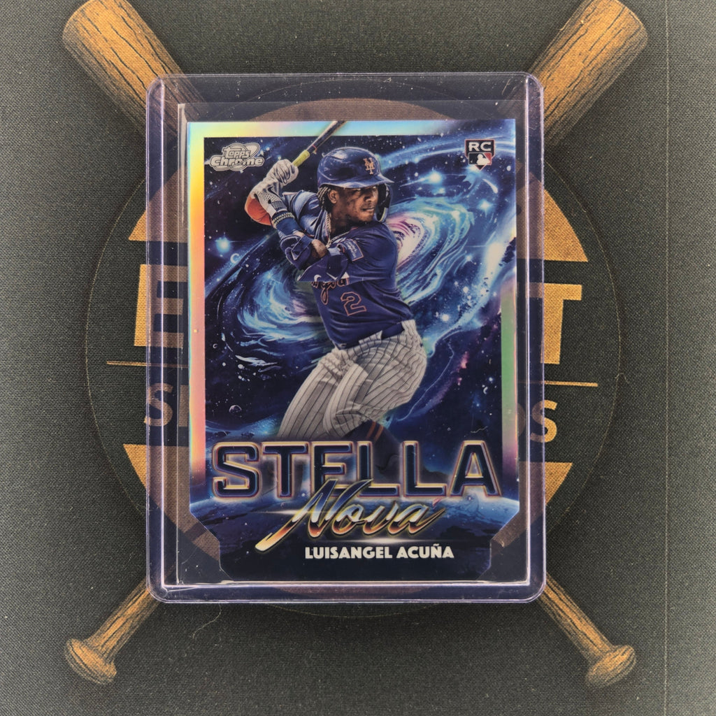 2025 Topps Cosmic Chrome Luisangel Acuna Stella Nova | The Break Room Cards™-1