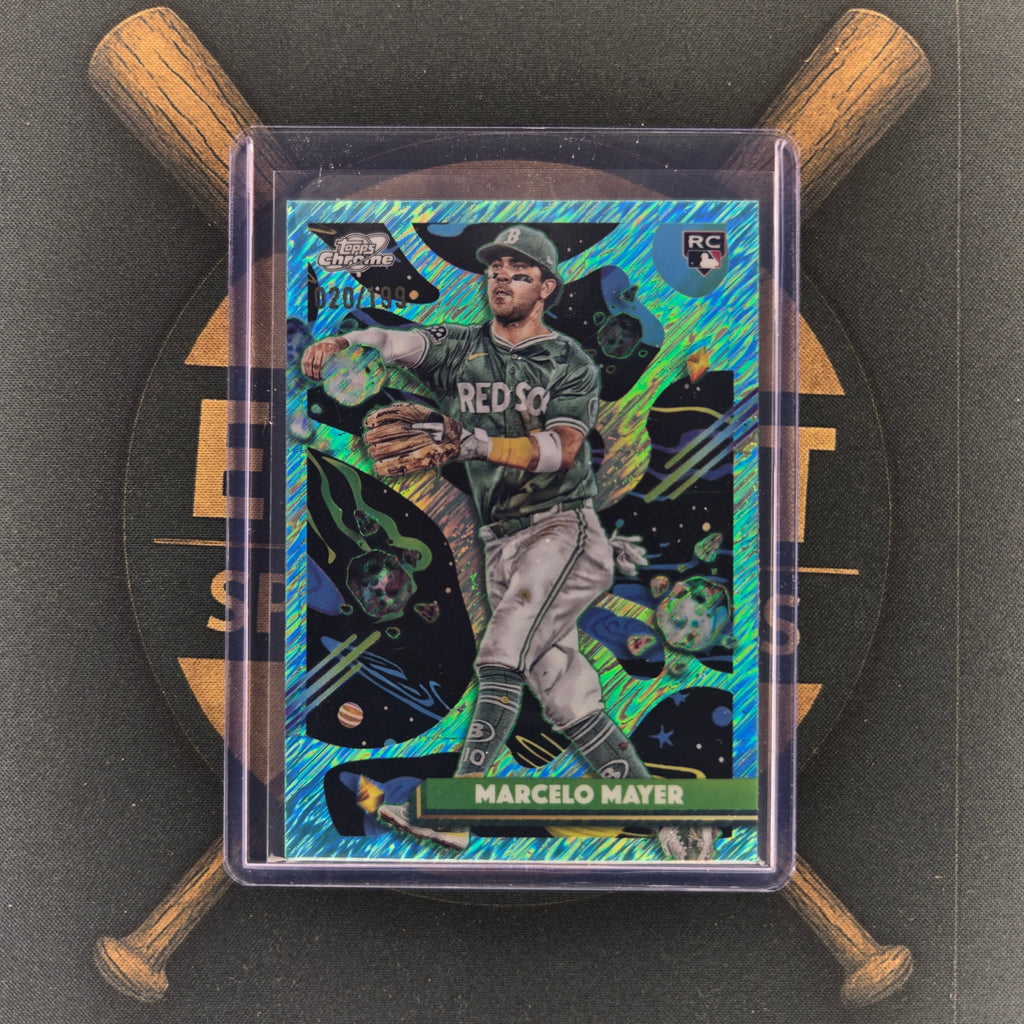 2025 Topps Cosmic Chrome Marcelo Mayer Aqua Equinox | The Break Room Cards™-1