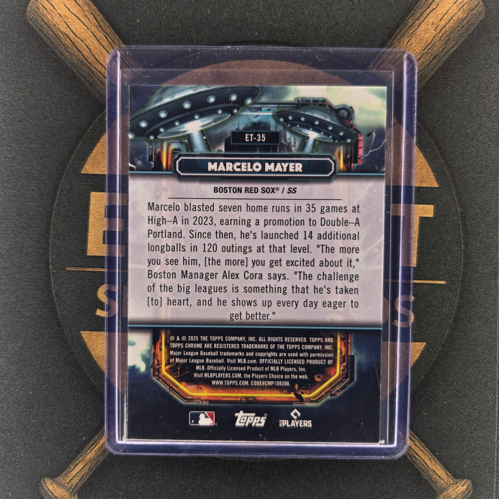 2025 Topps Cosmic Chrome Kristian Campbell Ultraviolet Beam | The Break Room Cards™-2