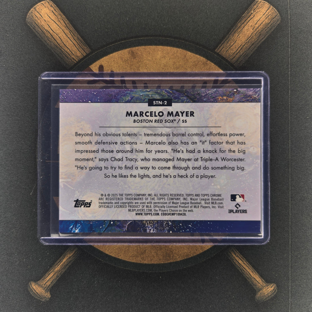 2025 Topps Cosmic Chrome Marcelo Mayer Stars in the Night | The Break Room Cards™-2