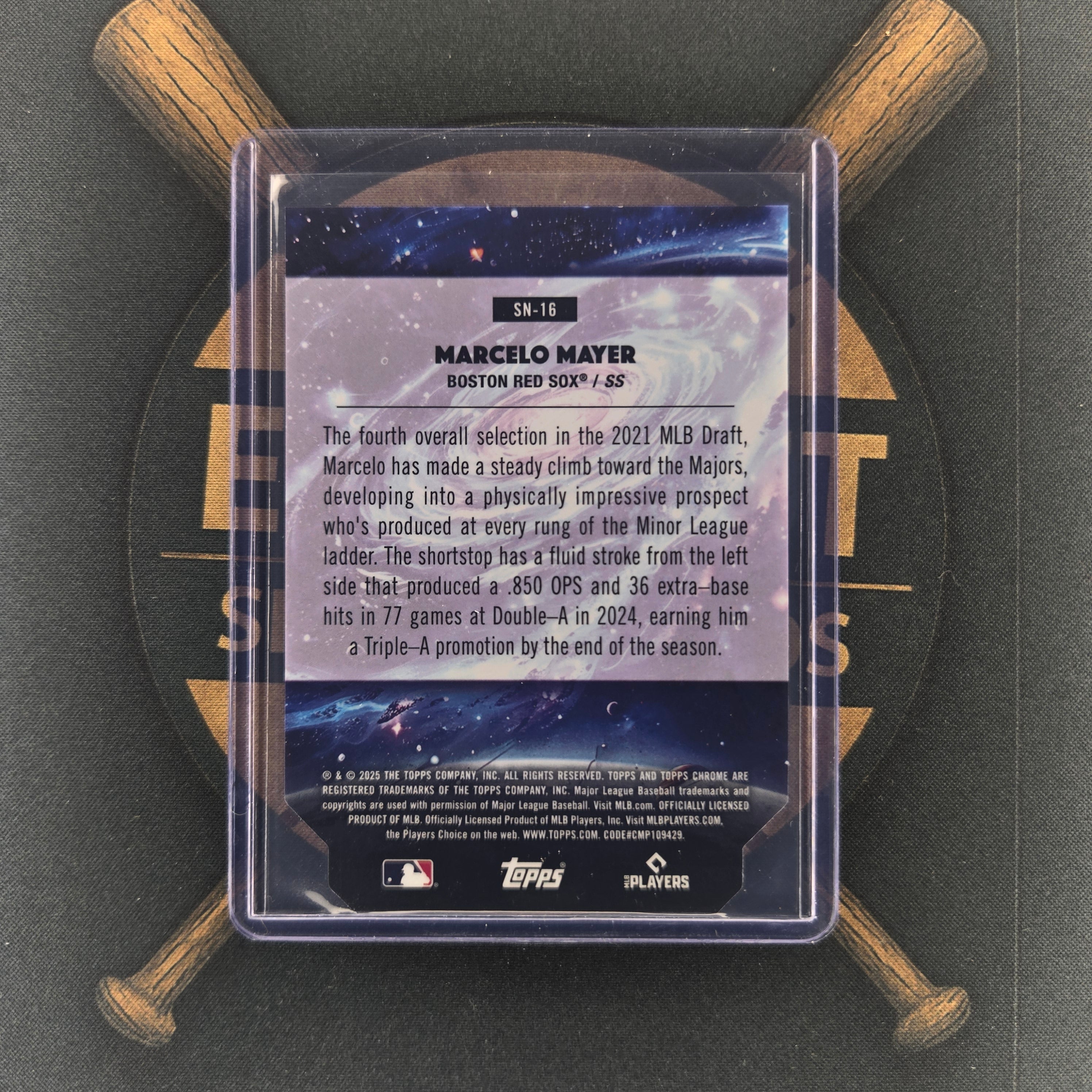 2025 Topps Cosmic Chrome Marcelo Mayer Stella Nova | The Break Room Cards™-2