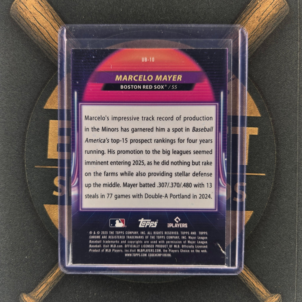 2025 Topps Cosmic Chrome Kristian Campbell Ultraviolet Beam | The Break Room Cards™-2