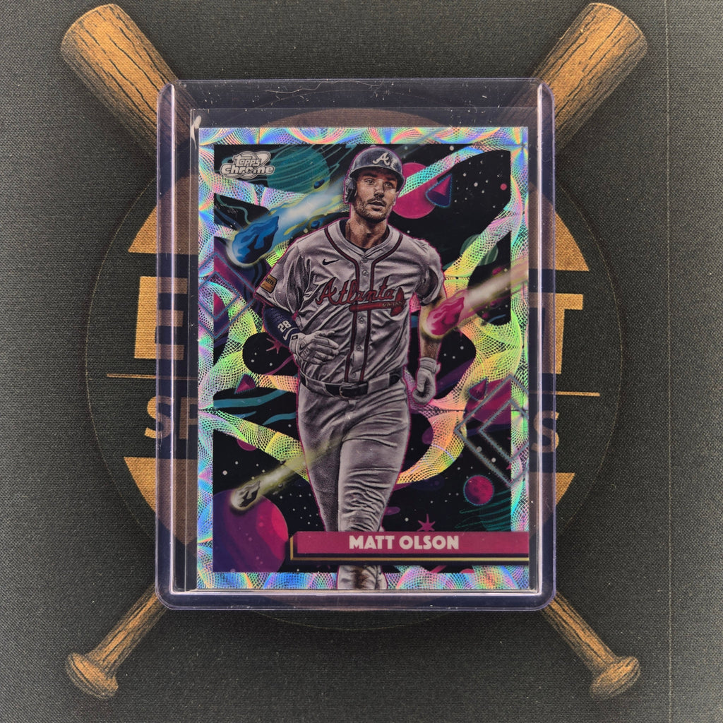 2025 Topps Cosmic Chrome Matt Olson Nucleus | The Break Room Cards™-1