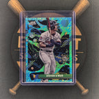 2025 Topps Cosmic Chrome Steven Kwan Aqua Equinox | The Break Room Cards™-1