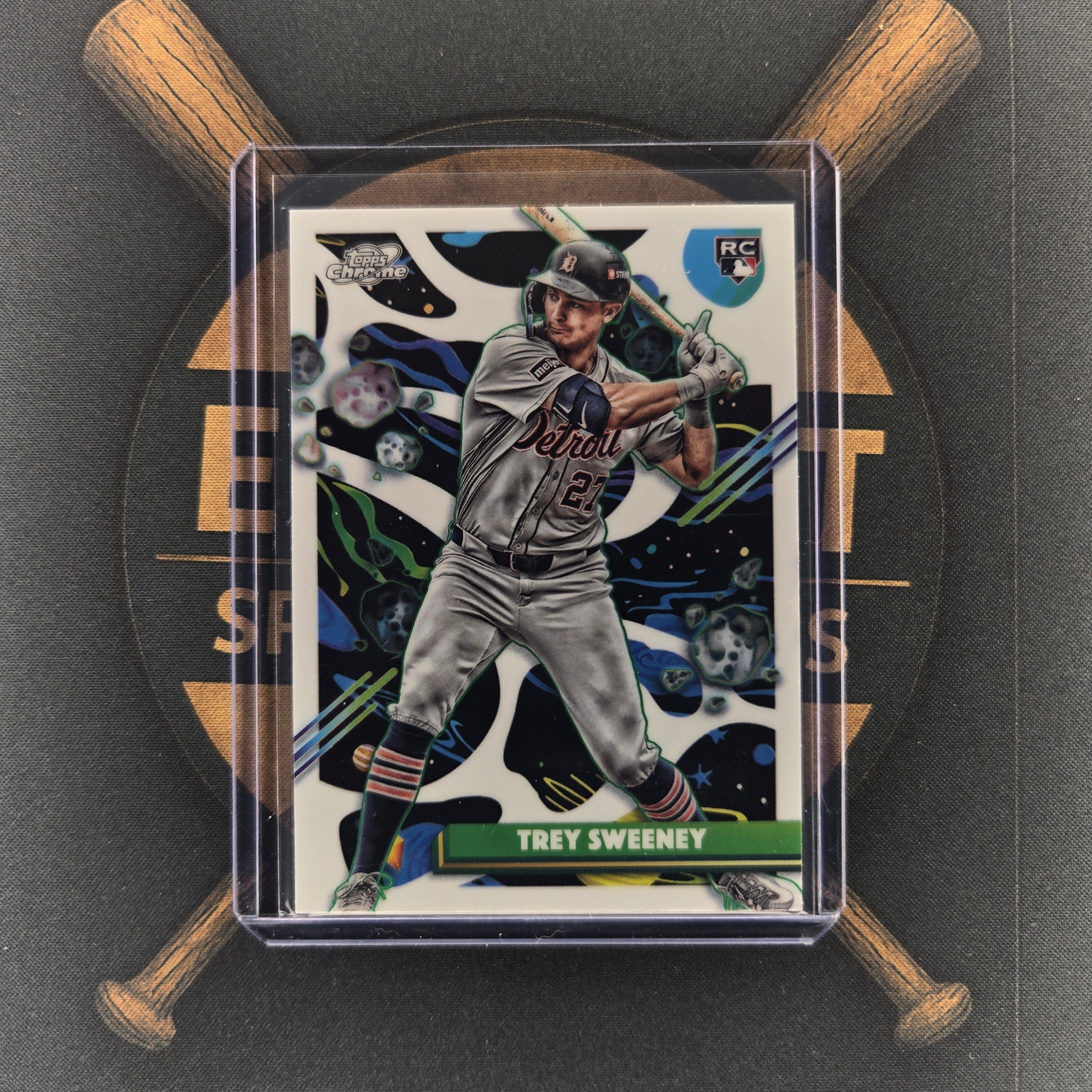 2025 Topps Cosmic Chrome Trey Sweeney White Hole | The Break Room Cards™-1
