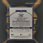 2025 Topps Finest Jackson Jobe Blue Refractor RC /200 | The Break Room Cards-2