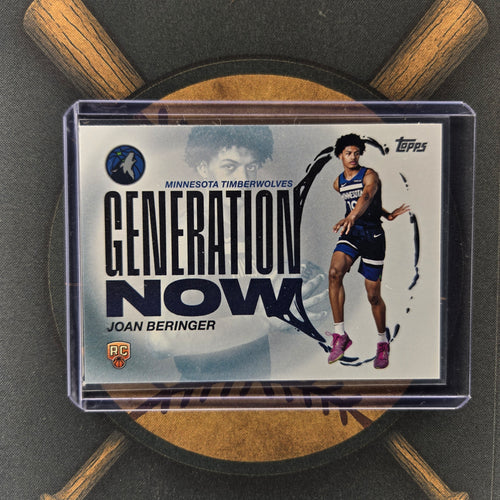 2025-26 Topps Joan Beringer Generation Now RC | The Break Room Cards™-1