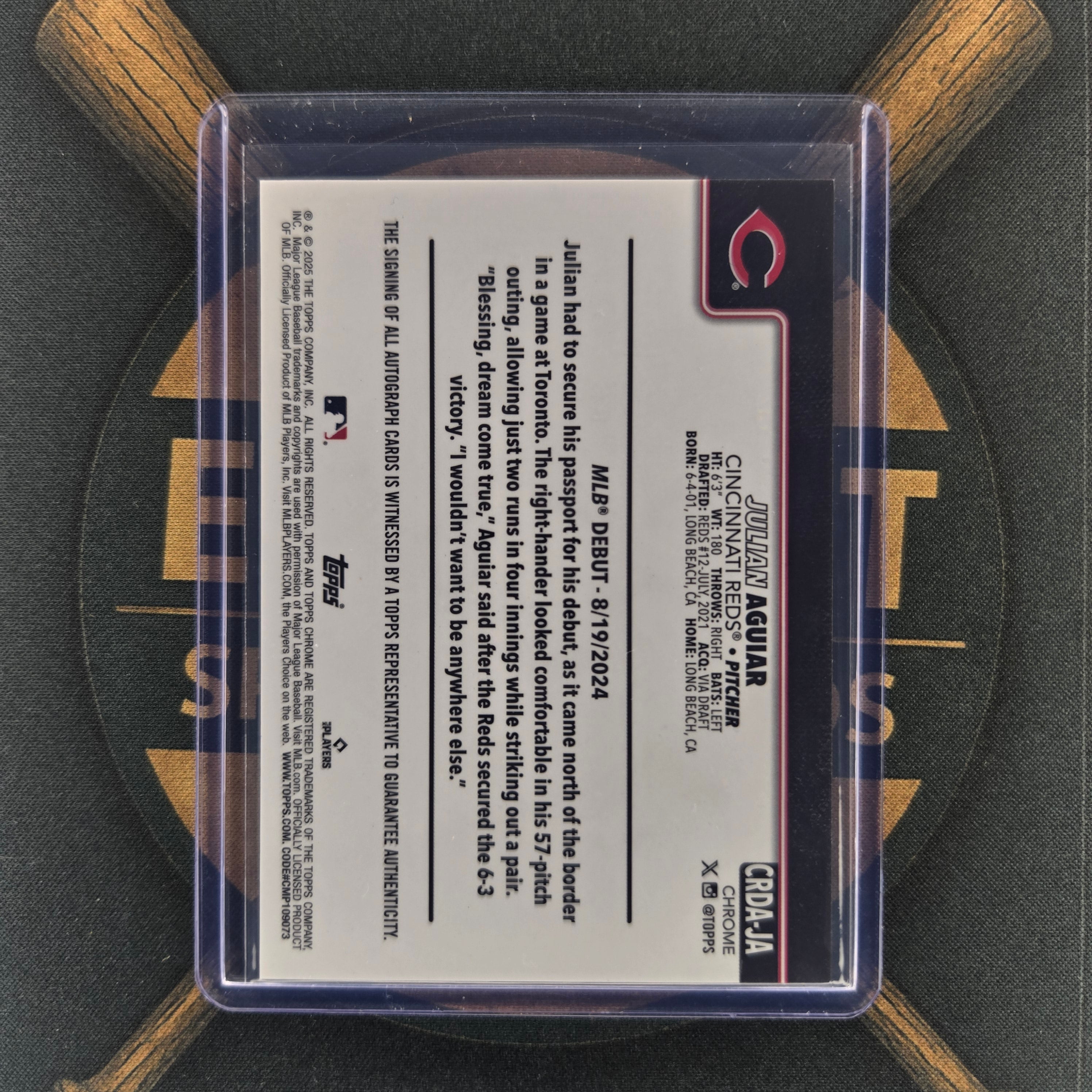 2025 Topps Cosmic Chrome Kristian Campbell Ultraviolet Beam | The Break Room Cards™-2