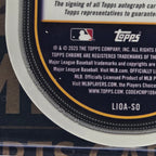 2025 Topps Cosmic Chrome Shohei Ohtani Launched into Orbit Auto