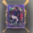 2025 Bowman Draft Roc Riggio Purple Geometric