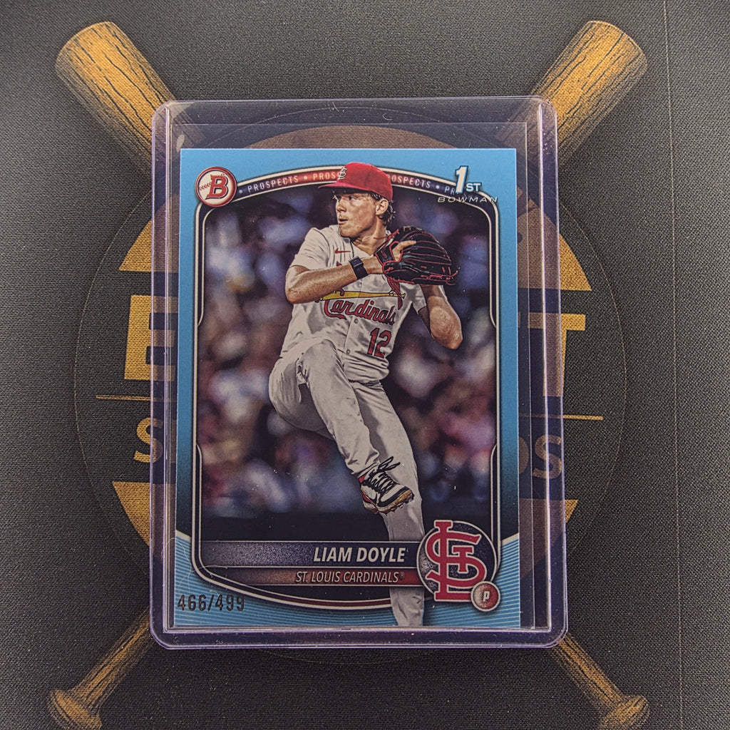 2025 Bowman Draft Liam Doyle Sky Blue
