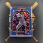 2025 Bowman Draft Aaron Walton Blue Geometric