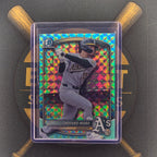 2025 Bowman Draft Shotaro Morii Aqua Geometric