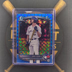 2025 Bowman Draft Jake Cook Blue Geometric