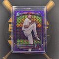 2025 Bowman Draft Johnny Slawinski Purple Geometric