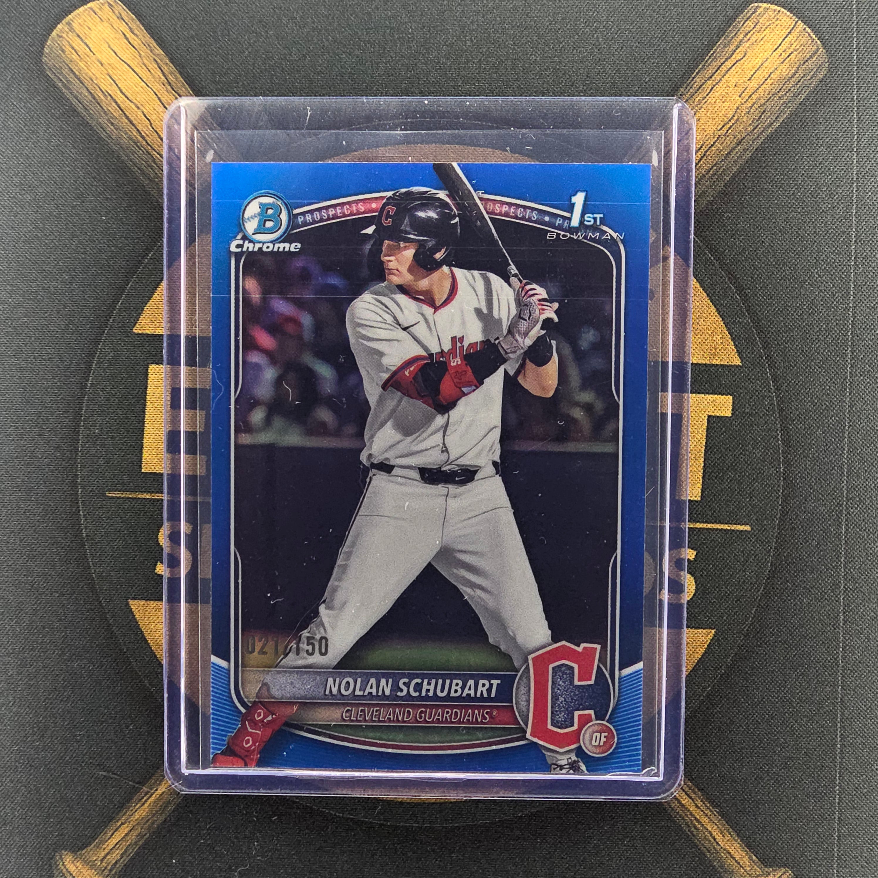 2025 Bowman Draft Nolan Schubart Blue