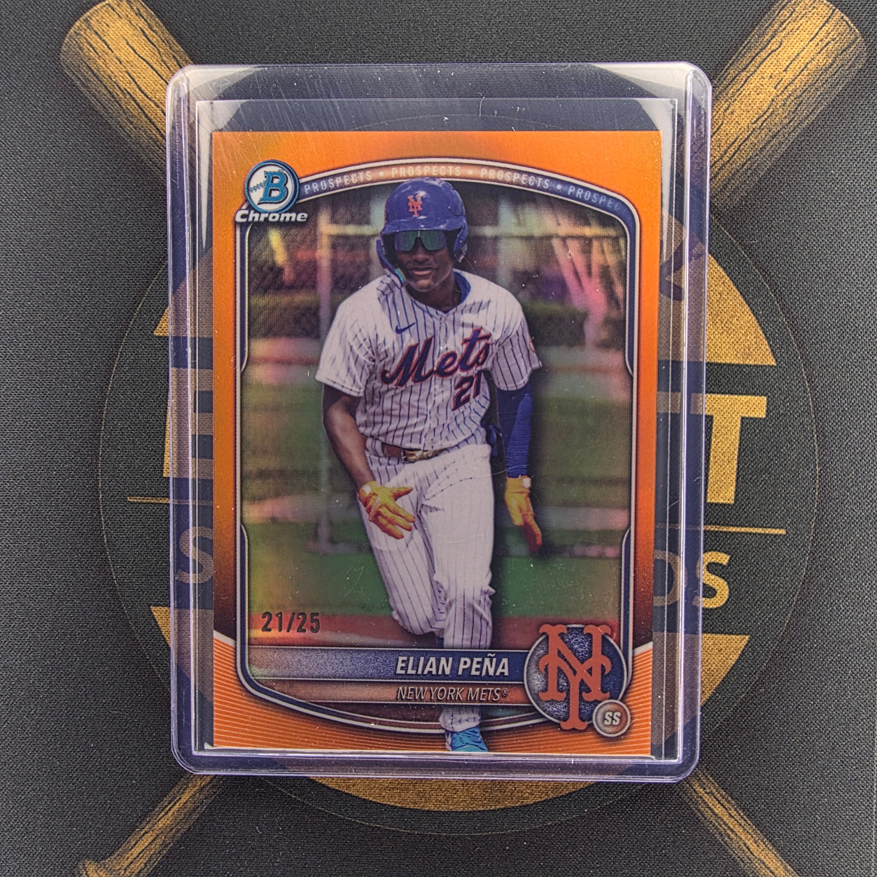 2025 Bowman Draft Elian Pena Orange