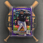 2025 Bowman Draft Thayron Liranzo Purple Geometric