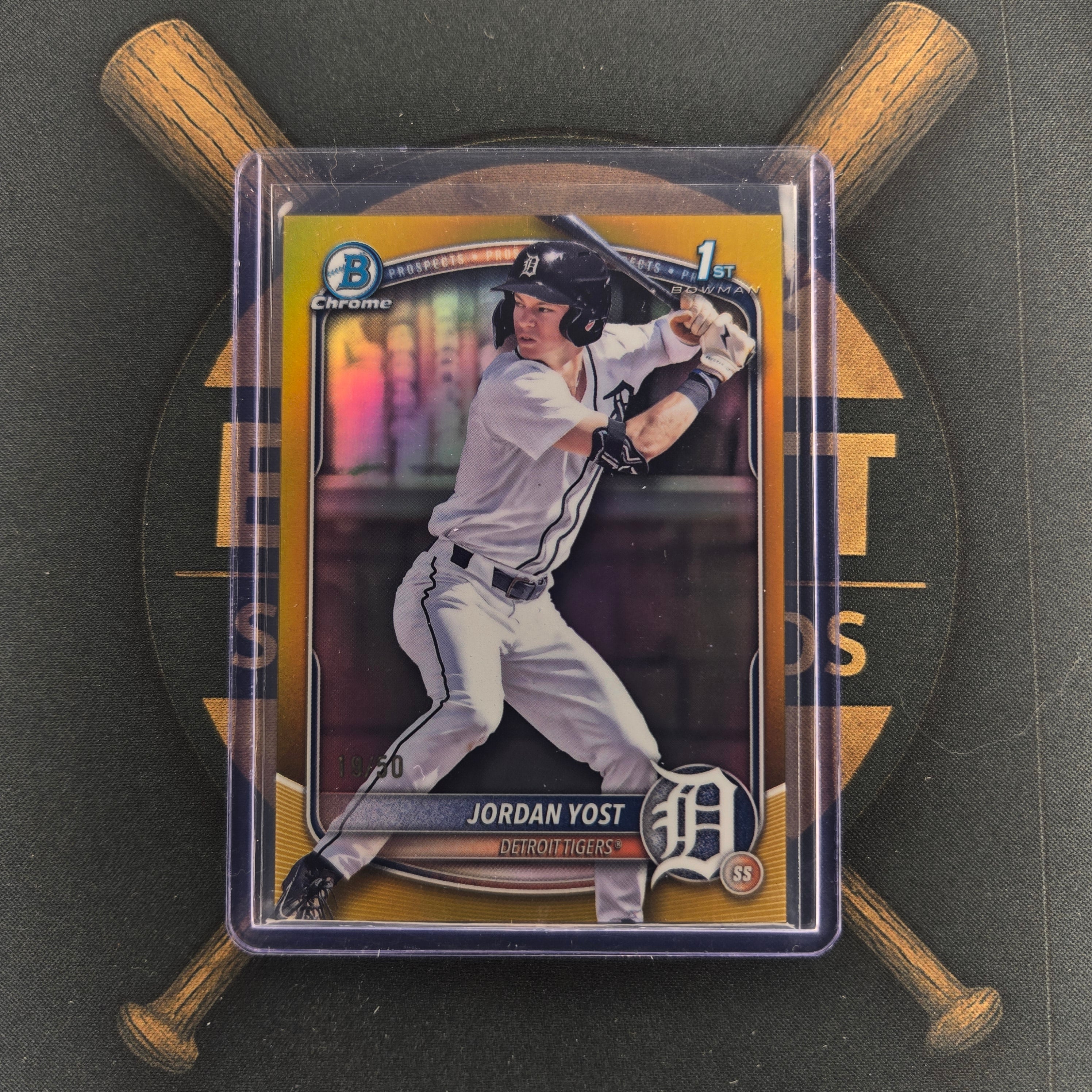 2025 Bowman Draft Jordan Yost Gold