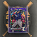 2025 Bowman Draft Yolfran Castillo Purple Geometric