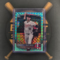 2025 Bowman Draft Riley Quick Aqua Geometric