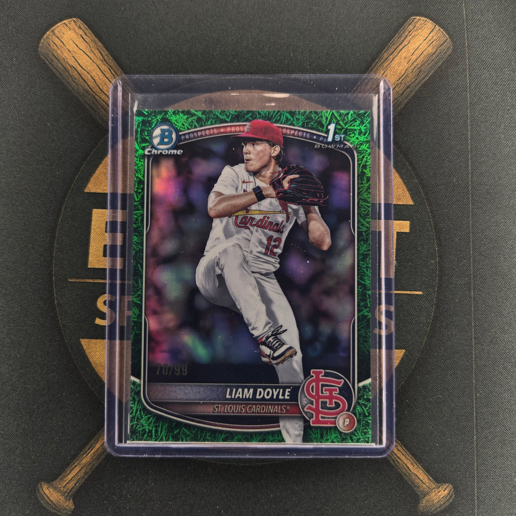 2025 Bowman Draft Liam Doyle Green Grass