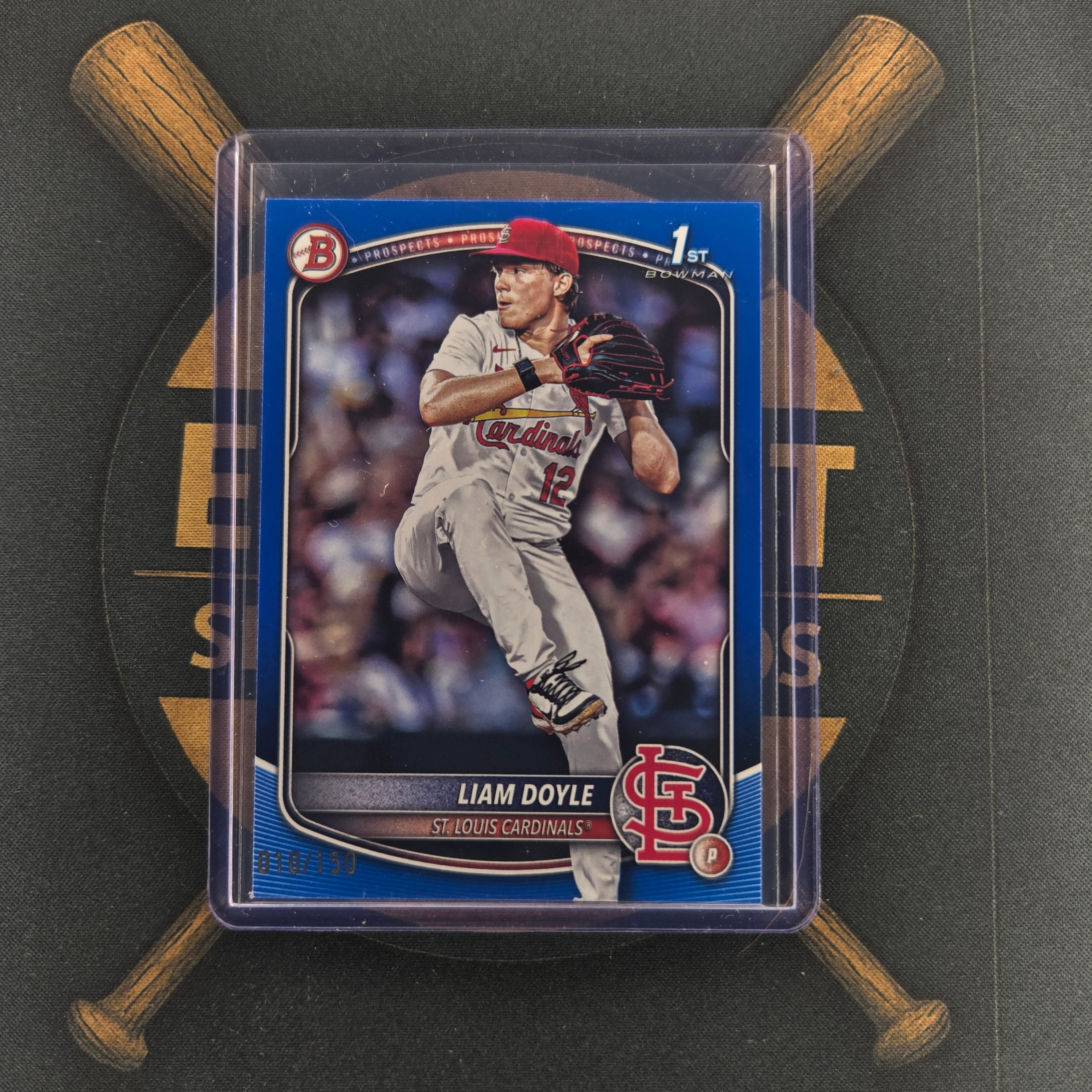 2025 Bowman Draft Liam Doyle Blue Refractor