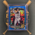 2025 Bowman Draft Easton Carmichael Blue Geometric