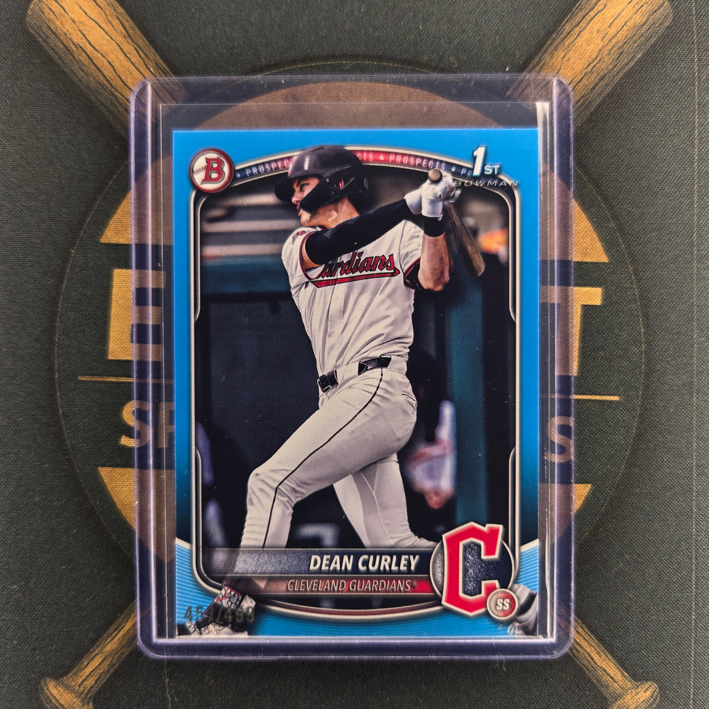 2025 Bowman Draft Dean Curley Sky Blue