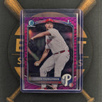 2025 Bowman Draft Sean Youngerman Fuchsia Reptilian