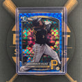 2025 Bowman Draft Esmerlyn Valdez Blue Geometric