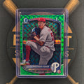 2025 Bowman Draft Matthew Fisher Green Geometric