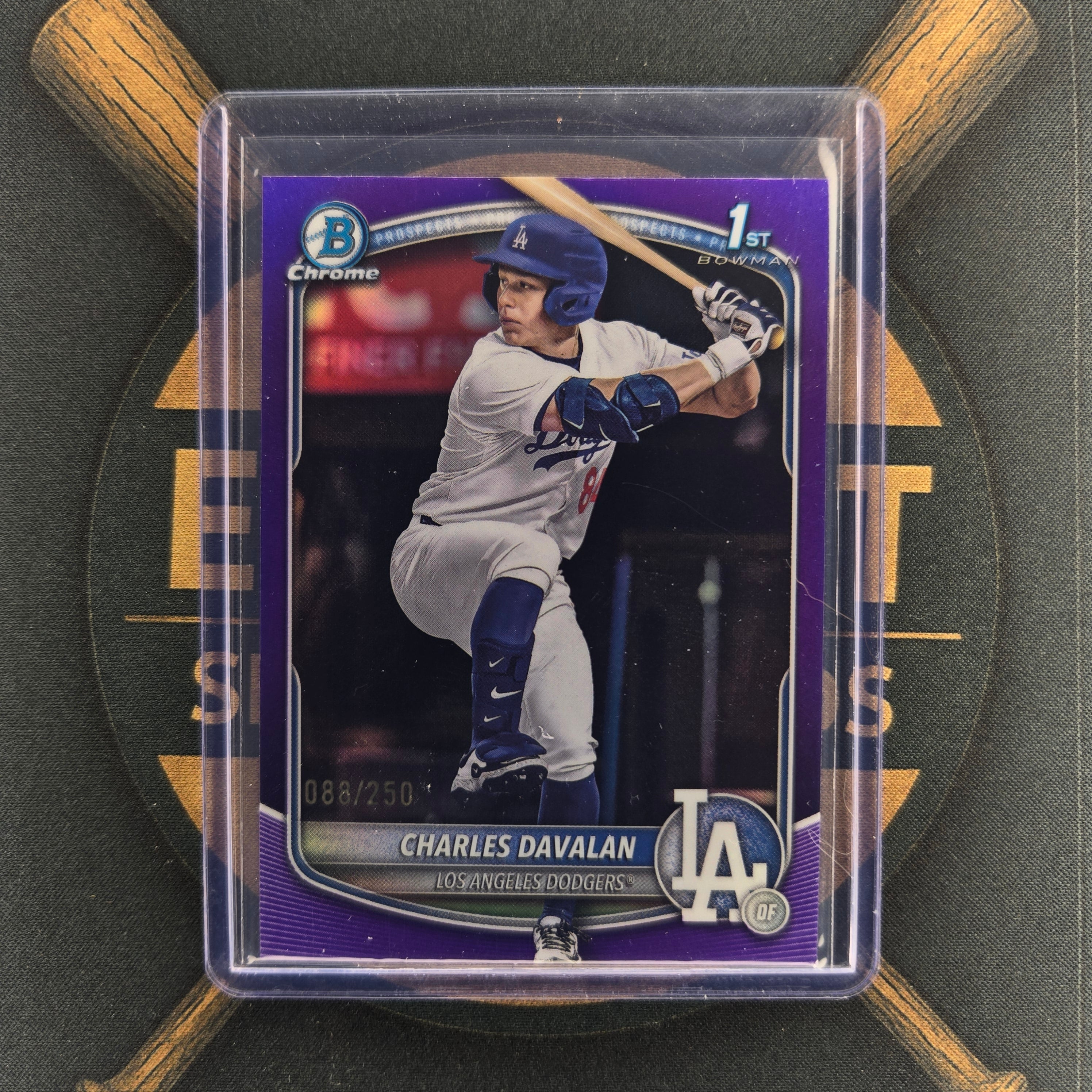 2025 Bowman Draft Charles Davalan Purple