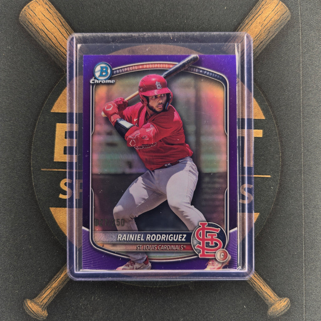 2025 Bowman Draft Rainiel Rodriguez Purple