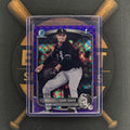 2025 Bowman Draft Gabe Davis Purple Geometric