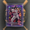 2025 Bowman Draft Aaron Walton Purple Geometric