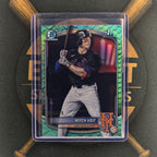 2025 Bowman Draft Mitch Voit Aqua Reptilian
