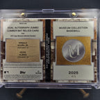 2025 Topps Museum Ronald Acuna / Ozzie Albies Dual Auto Jumbo Lumber