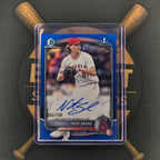 2025 Bowman Draft Nate Snead Blue Auto