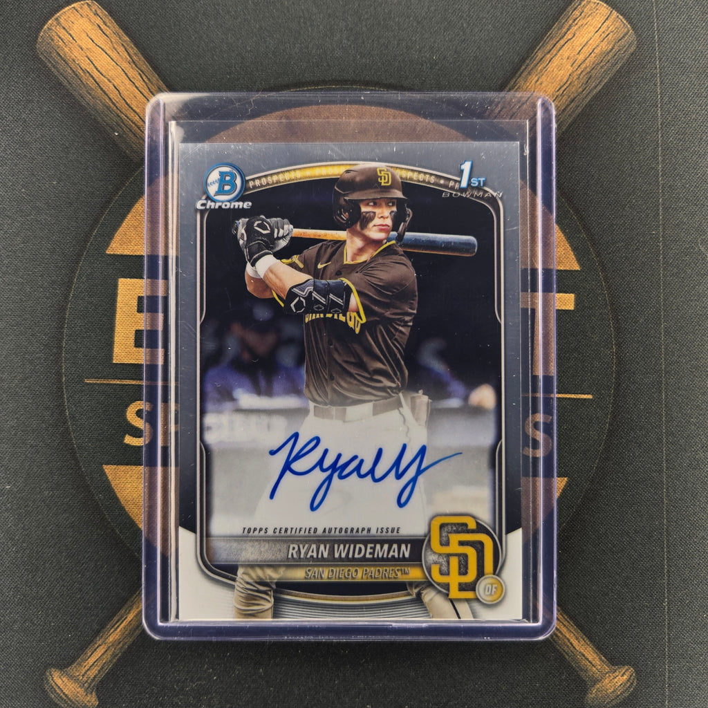 2025 Bowman Draft Ryan Wideman Auto