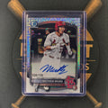 2025 Bowman Draft Matthew Miura Mojo Auto