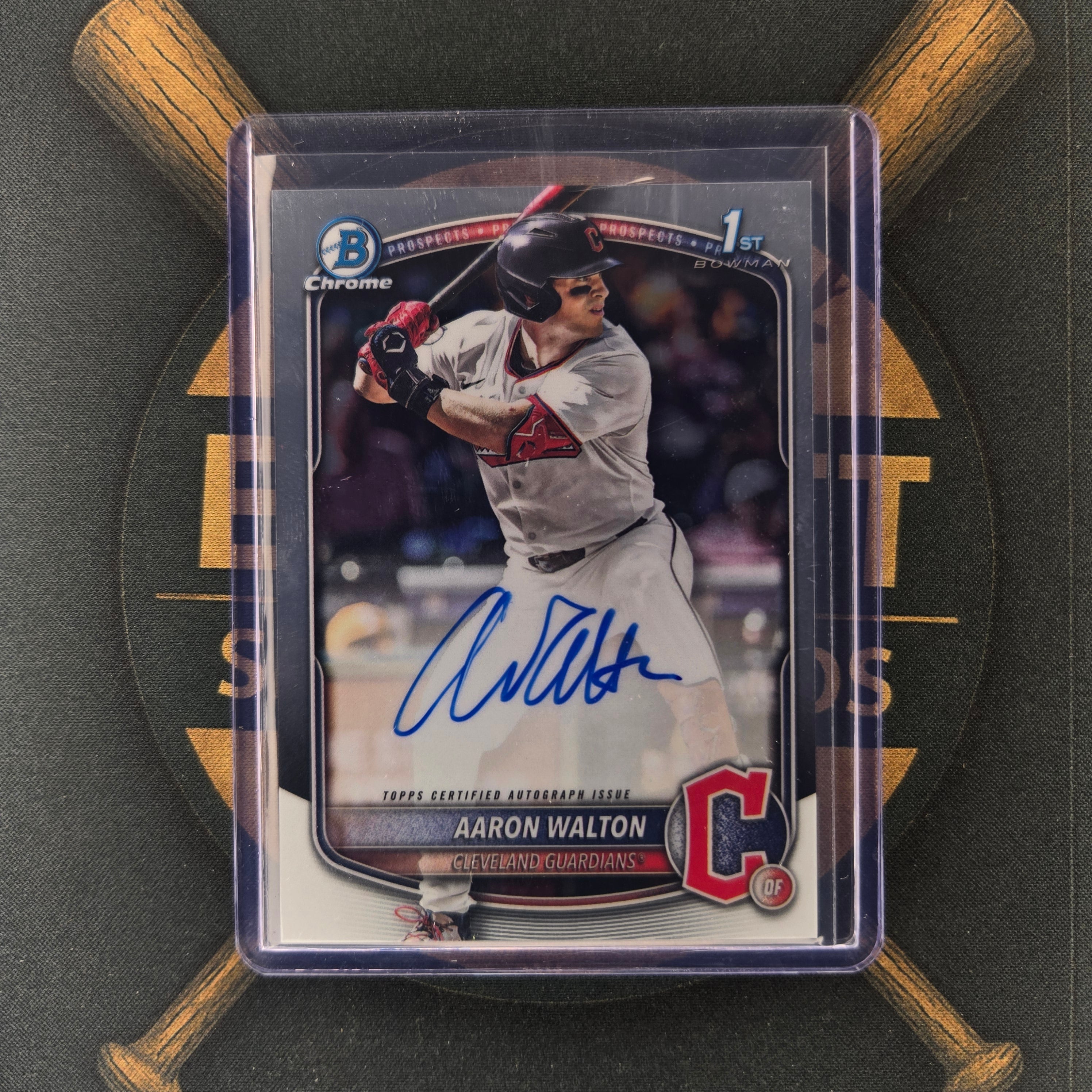 2025 Bowman Draft Aaron Walton Auto